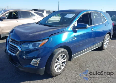 2019 Chevrolet Equinox Lt z USA, uszkodzony, nr VIN 2GNAXKEV2K6174007
